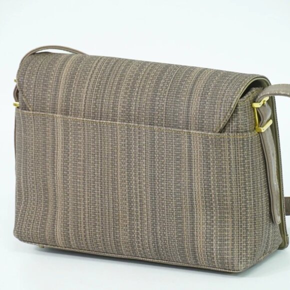 GIVENCHY PVC Shoulder Crossbody Bag Greige Gold - Picture 3 of 14